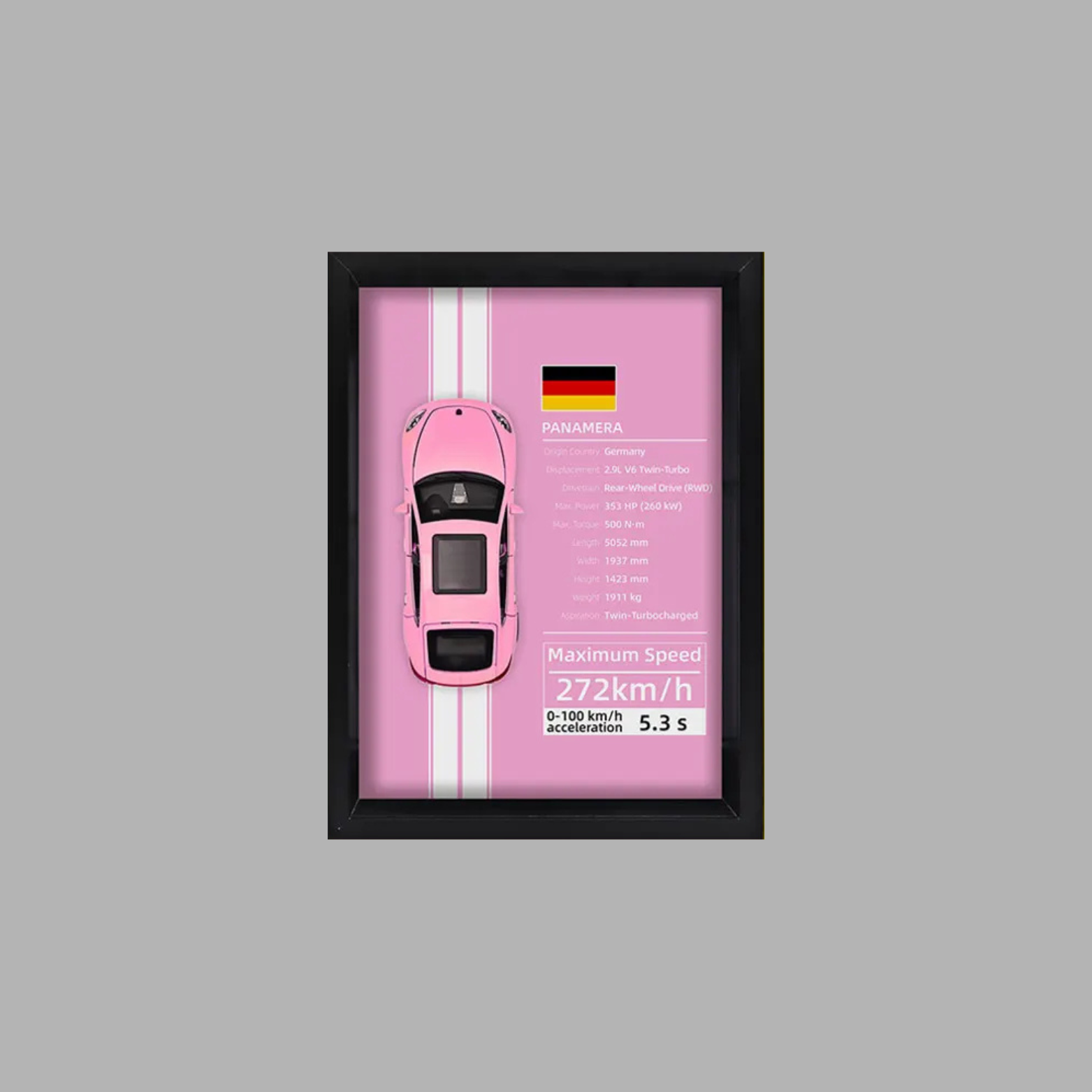 Drive Legacy 3D Car Frame