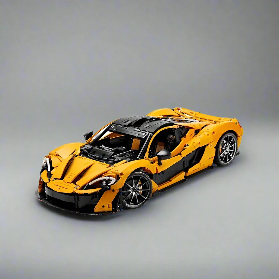 Technical Building Blocks New P1 Super Racing Car 1:8 Assembly Set Bricks Model for Adults Sports Car Toys for Boy Gifts 3893Pcs