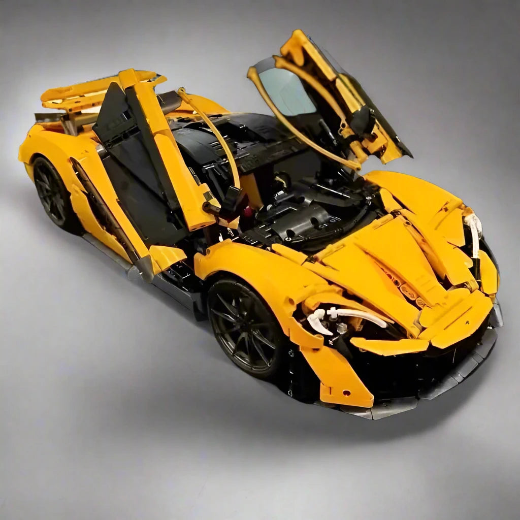 Technical Building Blocks New P1 Super Racing Car 1:8 Assembly Set Bricks Model for Adults Sports Car Toys for Boy Gifts 3893Pcs