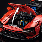 Sport Car Toys for Kids Boyfriend Birthday Gifts Compatible 3778PCS Technical Daytona SP3 Supercar Model Building Blocks
