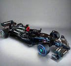 Technical 1:8 Building Blocks City Super Speed Race Car Assembly Model Vehicle DIY Assembly Toy Kid for Boy Gifts 1642Pcs