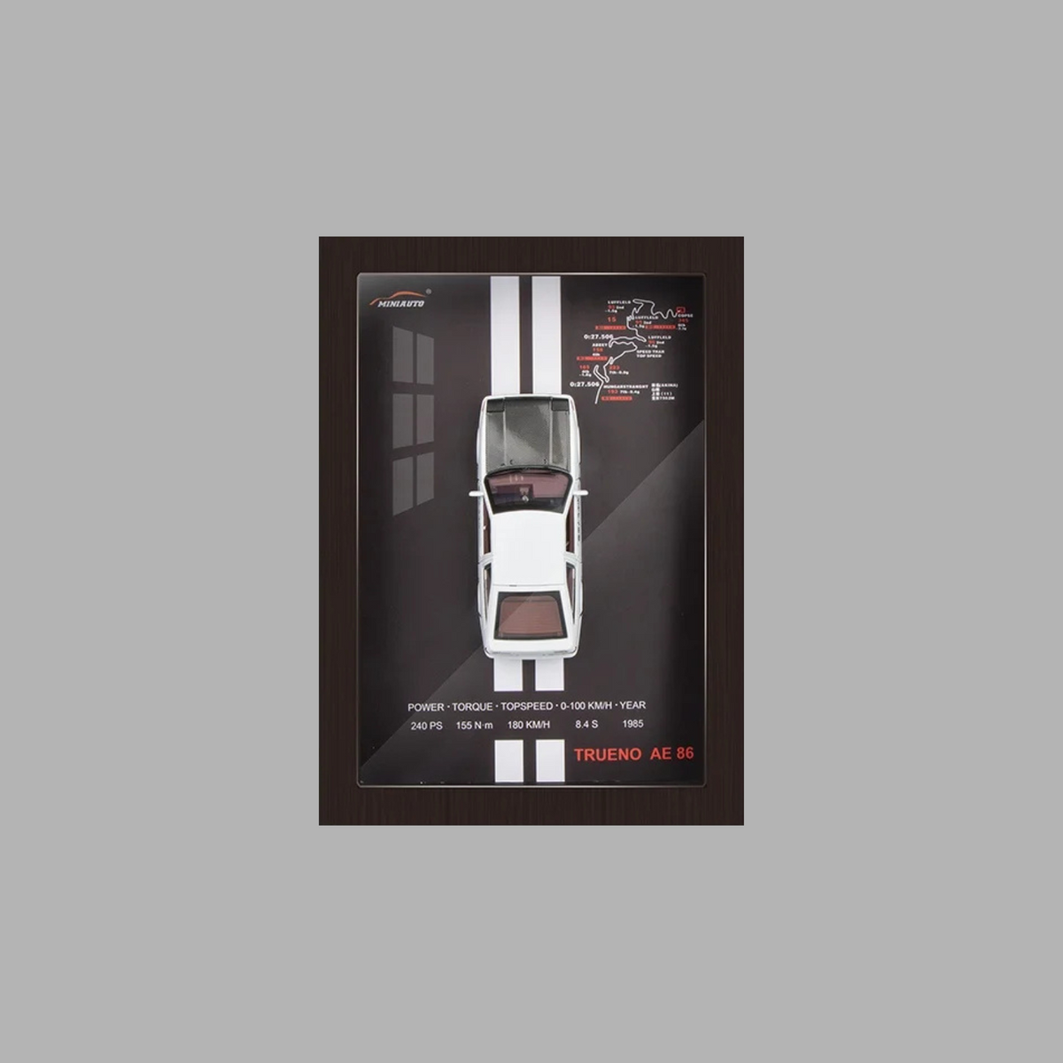 Drive Legacy 3D Car Frame - Toyota Trueno